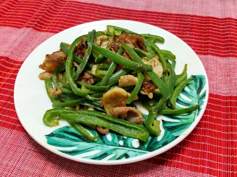 ご飯が進む♪豚肉とピーマンのチンジャオロース